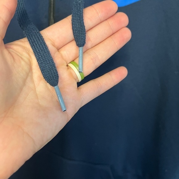 Nike Hooded Quarter Zip Hoodie Sz L - Picture 6 of 9